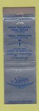 Matchbook Cover - Natcor Aluminum Architectural Products Taunton MA Dover TN