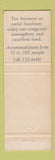 Matchbook Cover - Highlands Restaurant Newton MA