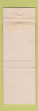 Matchbook Cover - Gary's Restaurant North Weymouth MA