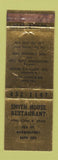 Matchbook Cover - Smith House Restaurant Harwichport MA WORN
