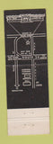 Matchbook Cover - Oaks West Restaurant Brockton MA Acorn Lounge