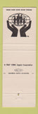 Matchbook Cover - Wollaston Credit Union MA