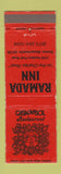 Matchbook Cover - Casa Del Sol Restaurant Boston MA Ramada Inn WORN