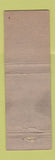 Matchbook Cover - New Berkshire Restaurant Pittsfield MA lobster WEAR