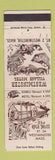Matchbook Cover - Westminster Village Motel MA Old Mill