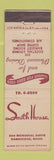 Matchbook Cover - Smith House Restaurant Cambridge MA