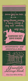 Matchbook Cover - Greenfield Savings Bank MA