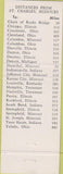 Matchbook Cover - Hotel St Charles MO