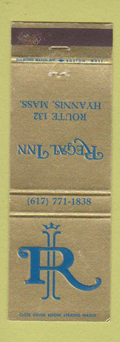 Matchbook Cover - Regal Inn Hyannis MA