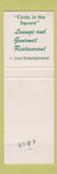 Matchbook Cover - Holiday Inn Denver Colorado Tech Center