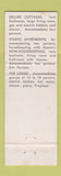Matchbook Cover - Chatham Crest MA WEAR