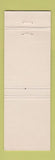Matchbook Cover - Hill's Dining Room Hyannis MA WORN