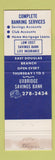 Matchbook Cover - Exbridge Savings Bank MA