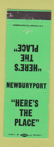 Matchbook Cover - Labadini's Restaurant Newburyport MA EWAR