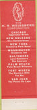 Matchbook Cover - Lord Baltimore Hotel MD