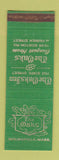 Matchbook Cover - Oaks Inn Springfield MA WEAR