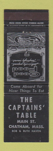 Matchbook Cover - Captains' Table Chatham MA WEAR