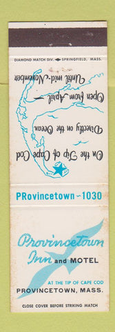 Matchbook Cover - Provincetown Inn Motel MA WEAR