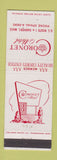 Matchbook Cover - Coronet Motel Danvers MA