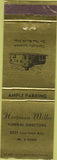 Matchbook Cover - Hartman Miller Funeral Directors NY?