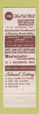 Matchbook Cover - Ye Olde Oyster Bar Fitchburg MA
