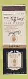 Matchbook Cover - Lafayette House Foxboro MA