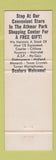 Matchbook Cover - Unicomco Denver Colorado HAM Radio COLOR MORE NEON ORANGE