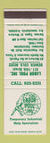 Matchbook Cover - Labor Pool Temp Work Denver Colorado