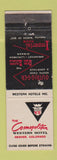 Matchbook Cover - Cosmopolitan Hotel Denver Colorado Outrigger