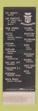 Matchbook Cover - Cosmopolitan Hotel Denver Colorado Outrigger