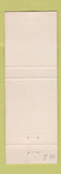 Matchbook Cover - Dorothy's Restaurant North Adams MA PURPLE
