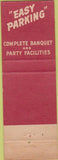 Matchbook Cover - Hotel York St Louis MO