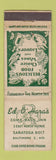 Matchbook Cover - Ed O Hara's Restaurant Baltimore MD WORN
