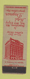 Matchbook Cover - Hotel Dagmar Hagerstown MD WEAR