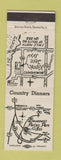 Matchbook Cover - Baumgardner's Kapok Tree Inn Urbana MD Clearwater FL