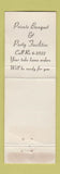 Matchbook Cover - Skyline Restaurant Morningside MD WEAR