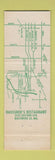 Matchbook Cover - Haussner's Restaurant Baltimore MD