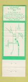 Matchbook Cover - Haussner's Restaurant Baltimore MD art WEAR