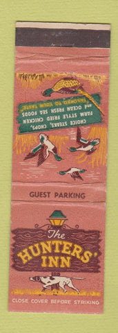 Matchbook Cover - Hunters' Inn Temple City CA WEAR