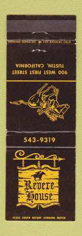 Matchbook Cover - Revere House Tustin CA