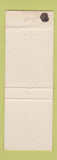 Matchbook Cover - Chef's Pantry North Long Beach CA ORANGE