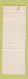Matchbook Cover - Chef's Pantry North Long Beach CA TEAL