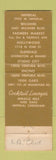 Matchbook Cover - Du-par's Family Restaurants Glendale Studio City Encinco CA