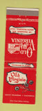 Matchbook Cover - Old Virginia Restaurant South Pasadena CA