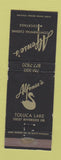 Matchbook Cover - Alfonse's Toluca Lake CA restaurant