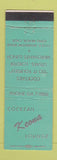 Matchbook Cover - Keona Cocktail Lounge Long Beach CA