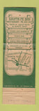 Matchbook Cover - Santa Fe Inn Restaurant El Monte CA WEAR
