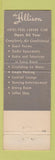 Matchbook Cover - Allison Hotel Miami Beach FL WEAR