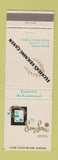 Matchbook Cover - San Souci Hotel Miami Beach FL