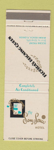 Matchbook Cover - San Souci Hotel Miami Beach FL